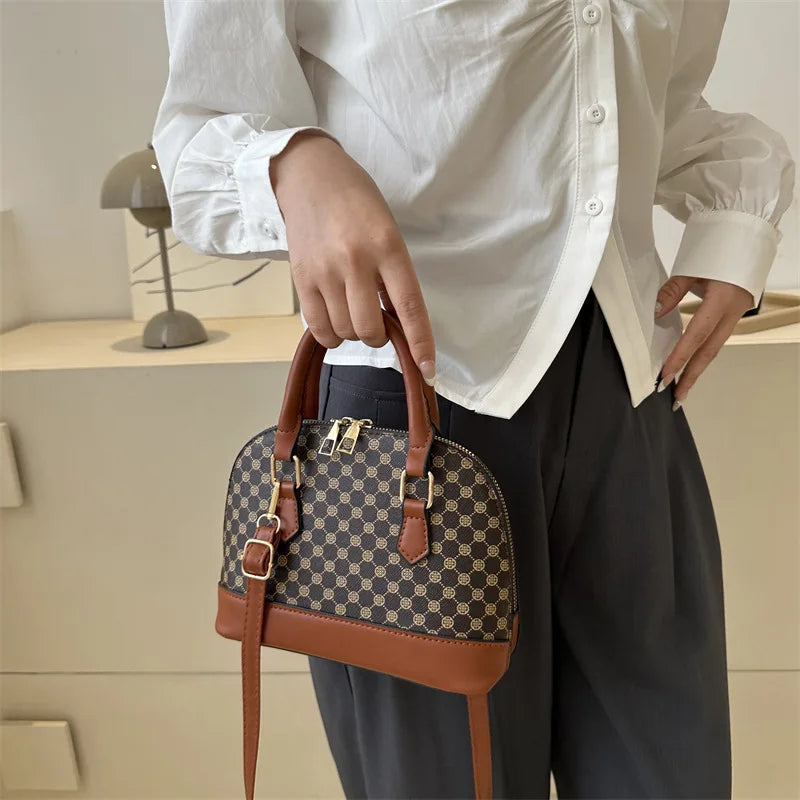 Ladies Shell Handbag Soft Novelty Single Shoulder Mobile Phone Bag New Design Fashion Women's Crossbody Bag