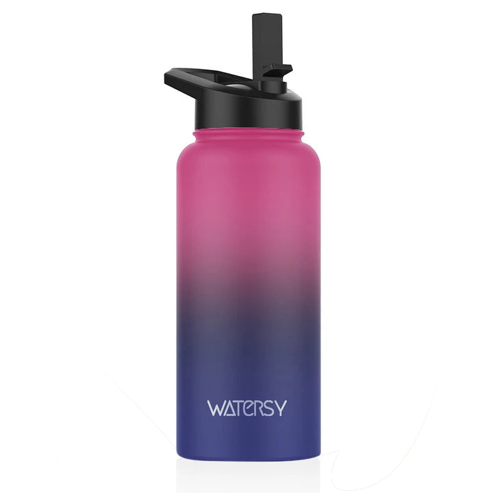 WATERSY 15oz/32oz Stainless Steel Thermal Mug with Handle, Large Capacity Insulated Tumbler Cup, Vacuum Flask Water Bottle