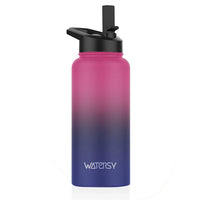 WATERSY 15oz/32oz Stainless Steel Thermal Mug with Handle, Large Capacity Insulated Tumbler Cup, Vacuum Flask Water Bottle