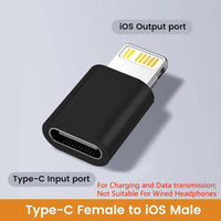 USB C to Lightning Adapter IOS Fast Charging Lightning Male to Type C Female Converter For iPhone 14 13 12 Data Transfer Adapter