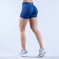 Fashion Shorts Low Waist Seamless Yoga Shorts Scrunch Bum Gym Shorts Women Workout Biker Stretch Fitness Shorts