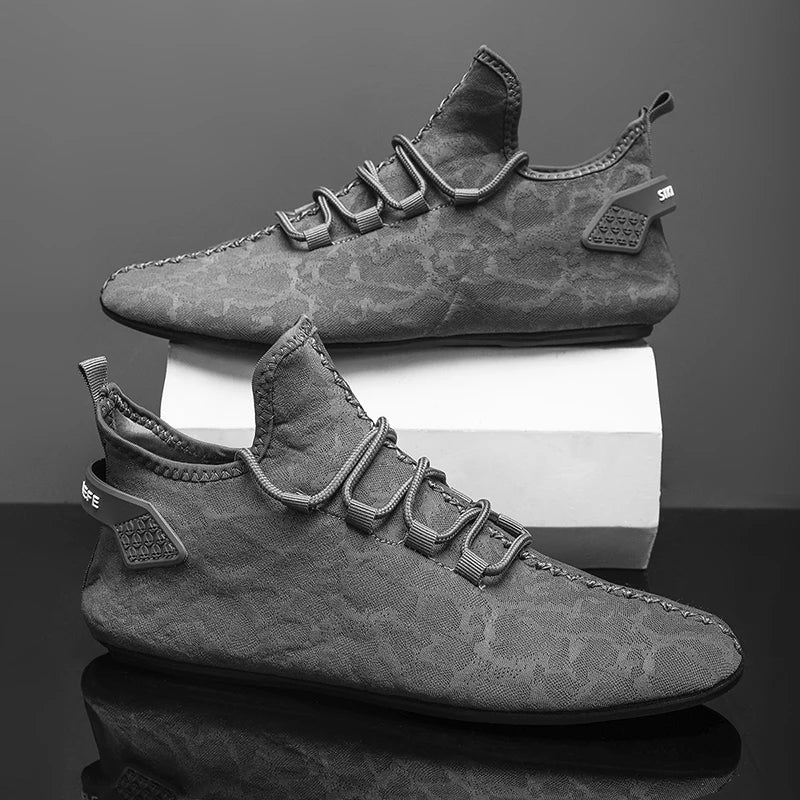 YRZL Fashion Summer Shoes Soft Comfortable Breathable Shoe for Man Shoes Men Trend Lightweight Outdoor Casual Walking Shoes