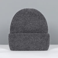 Winter Hats For Women Rabbit Fur Beanie Hat Woman Knitted Skullies Beanies Solid Wool Soft Autumn Winter Cashmere Caps Bonnet