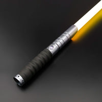 TXQSABER Lightsaber RGB Smooth Swing Heavy Dueling Metal Hilt Blaster Color Change Ghost Yoda Jedi Cosplay Toys Laser Sword