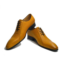 Premium Quality Men Dress Shoe Cowhide Leather Upper Wedding Party Banquet Men's Shoe Handmade Painting Formal Office Wearing