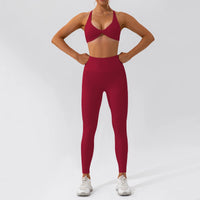 Summer 2PCS Yoga Suit Sports Set Women Quick-Dry Gym Set Women Tracksuit Running Workout Long Sleeve Sports Shirt Yoga Clothing