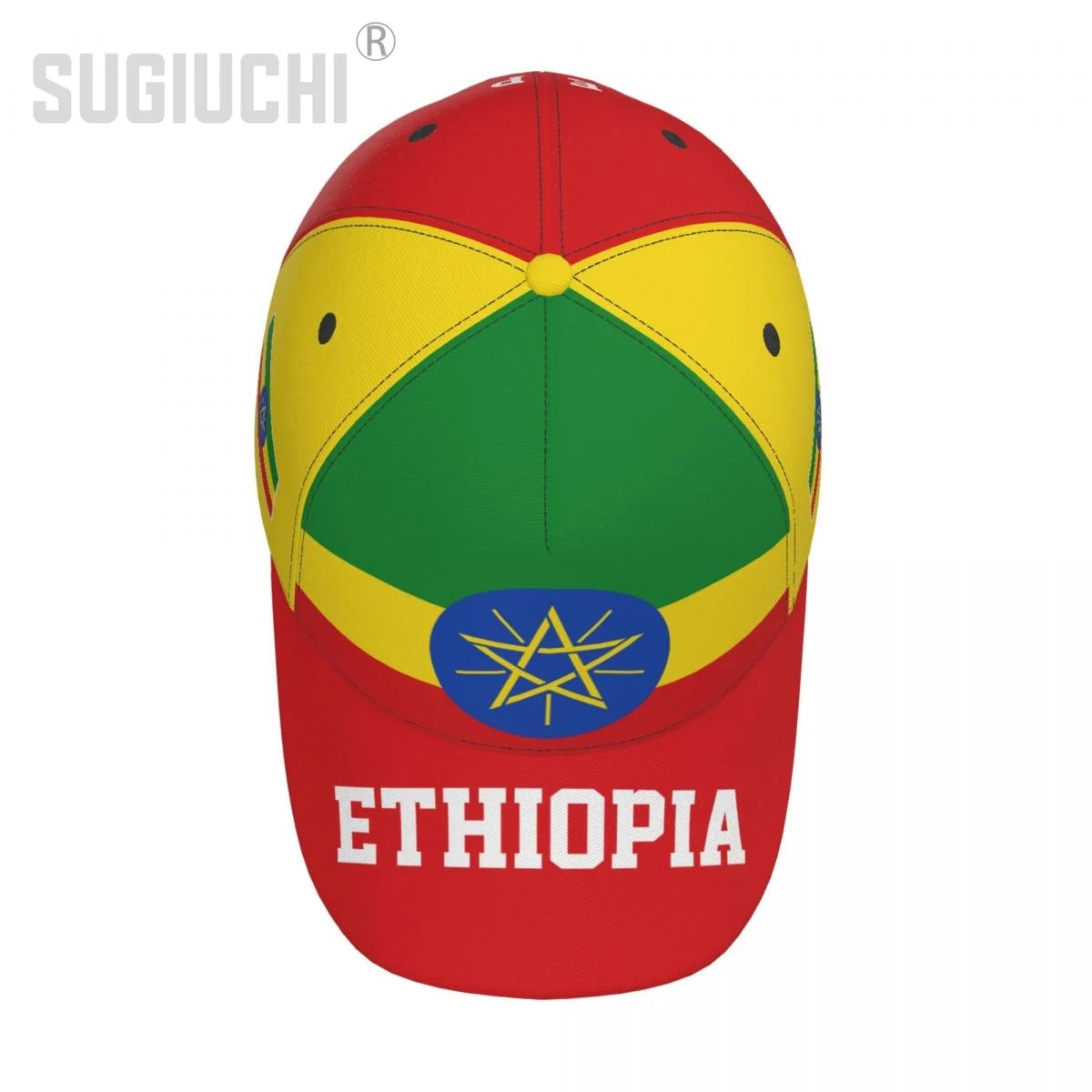 Unisex Ethiopia Flag Ethiopians Adult Baseball Cap Patriotic Hat for Baseball Soccer Fans Men Women