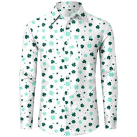 Men's shirt pattern shirt 3D printed shirt outdoor street long sleeved V-neck clothing fashion designer casual and comfortable