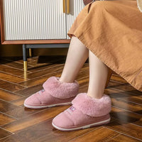 2023 Winter Women Soft Bottom Indoor Plush Warm Cotton Slippers Australia Style High-quality  Cotton Shoes 35-45