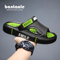 2025 In Vogue New Couple Sandals Non-Slip Lightweight Thick Sole Dopamine Color Beach Shoes For Men Women
