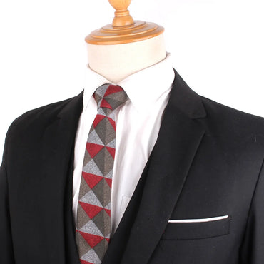 New Cotton Ties Casual Skinny Necktie For Party Boys Girls Plaid Neck Tie Wedding Necktie For Groom Neck Wear For Men Gravata