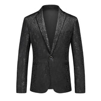 Blue Men's Blazer,Wedding Party Dress Jacket,Khaki Black White Available,Slim Fit Blazer,Asian Size M-6XL
