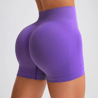 Women's Yoga Pants High-Waisted Breathable Hip Lift Abdominal Exercise Shorts