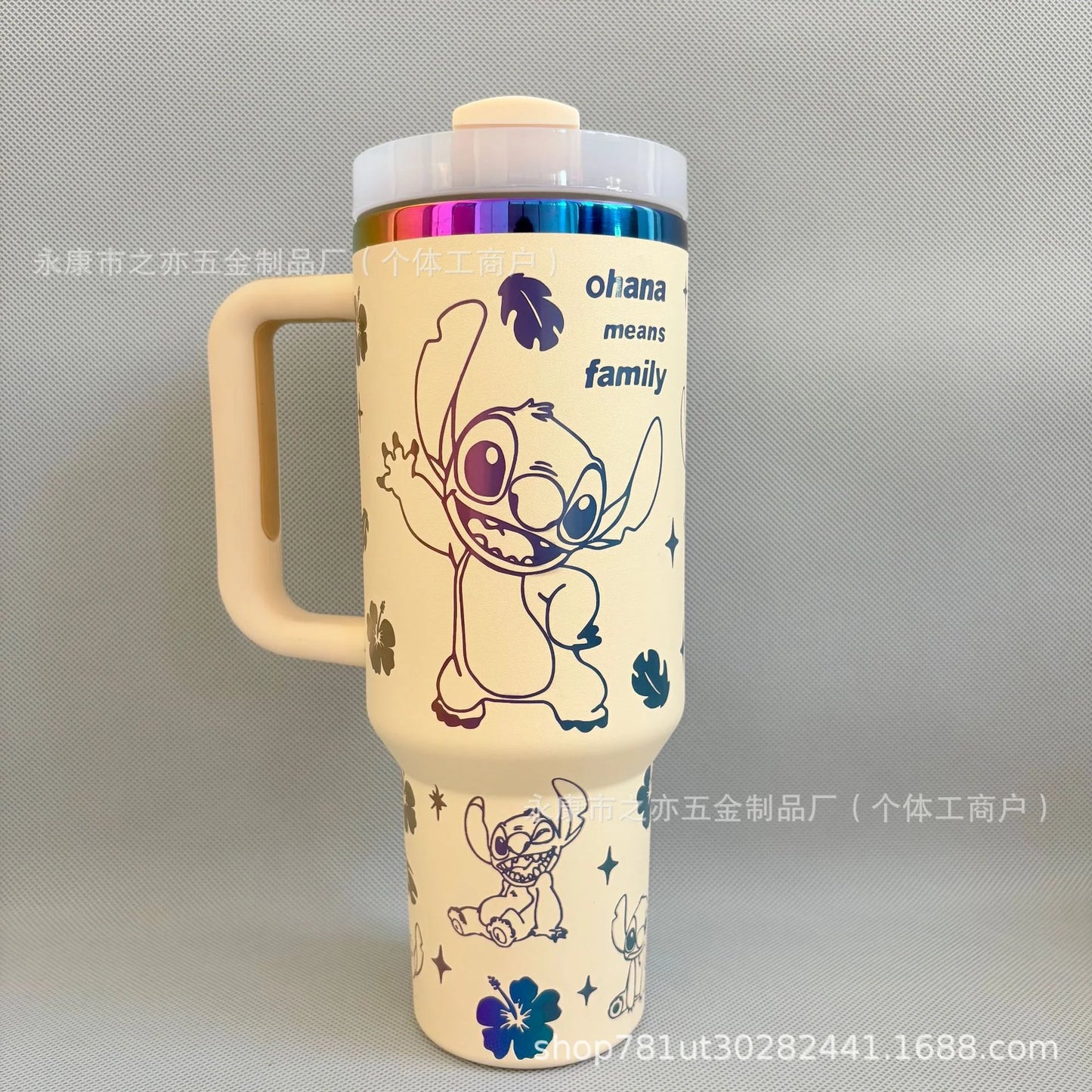 Cute 1180ml 40OZ Stainless Steel Insulated Cup 304 Stainless Steel Vacuum Insulated Car Coffee Cup Sports Outdoor Travel