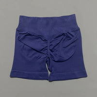 Gym Shorts Women Fitness Sports Biker Shorts High Waist And Waist Tightening Yoga Shorts Workout Scrunch Butt Seamless Leggings
