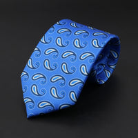 New High Quality Soft Silk Ties 51Colors Fashion 7.5cm Geometric Pattern Necktie For Men Wedding Business Meeting Suit Gravata
