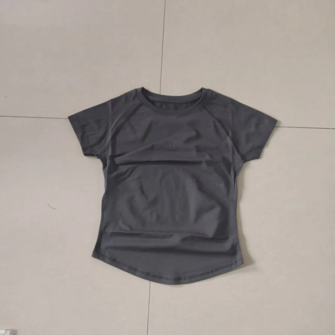 Impact L0g0DF Short Sleeve Top Women Running Sports T Shirt Summer Short Sleeve Round Neck Breathable Stretchy Gym Yoga Fitness