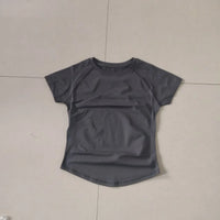 Impact L0g0DF Short Sleeve Top Women Running Sports T Shirt Summer Short Sleeve Round Neck Breathable Stretchy Gym Yoga Fitness