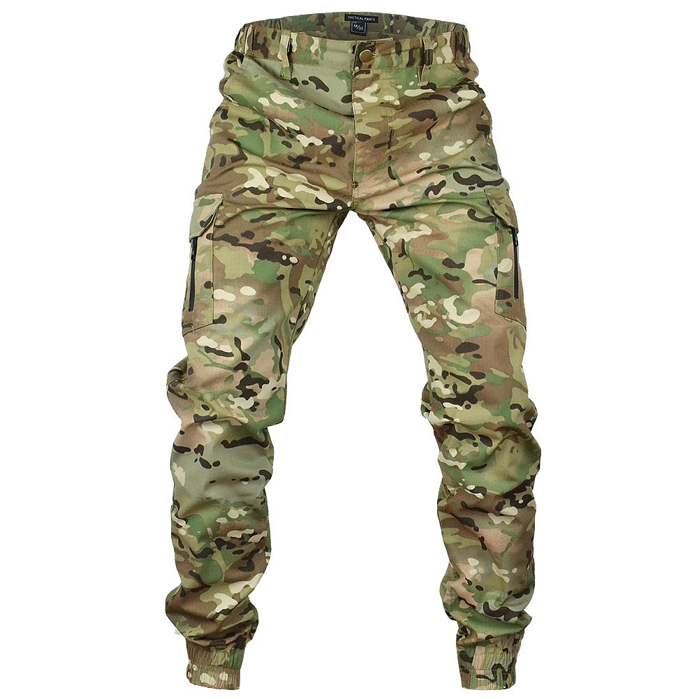 Mege Tactical Camouflage Joggers Outdoor Ripstop Cargo Pants Working Clothing Hiking Hunting Combat Trousers Men&#39;s Streetwear