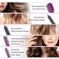 5 in 1 Hair Dryer Hot Comb air Professional Curling Iron Hair Straightener Styling Tool wrap For Dyson Airwrap Hair Dryer Househ