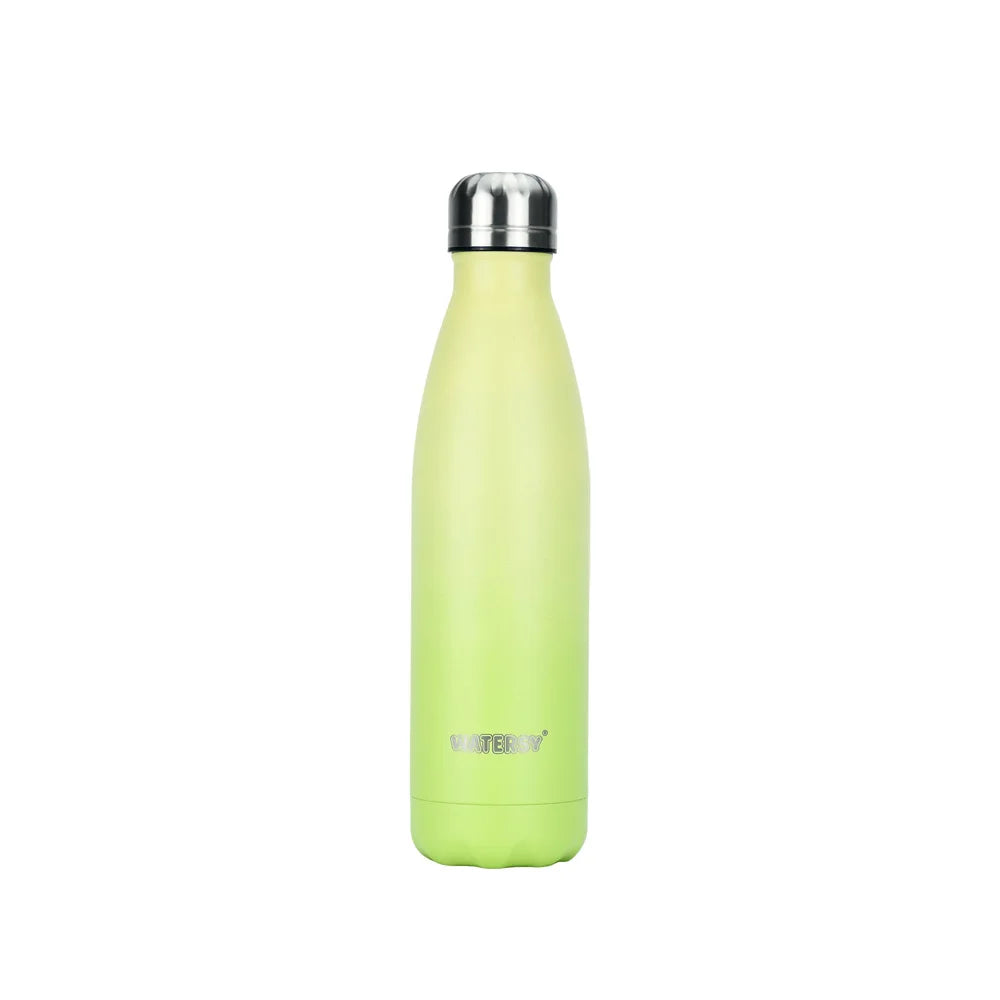 500ML Stainless Steel Thermos Mug Sports Water Bottle Cold and Hot Thermal Cups Vacuum Travel Tumbler Mug Thermal Bike Bottle