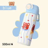 316 Stainless Steel Cartoon Insulated Cup For Children Going To School Portable Cup For Insulation And Cooling Water Cup