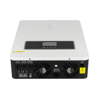 3600W Hybrid Solar Inverter 24V DC to 100/110/120V AC With 120A MPPT Solar Charger Controller Max PV 500Vdc Fit LifePo4 Battery