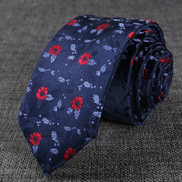 New Skinny 6CM Mens Necktie Slim Narrow Ties For Man Plaids Striped Paisley Jacquard Cravat Business Party Corbatas Neck Tie