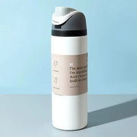 Hot-selling Stainless Steel Insulated Cups Large-capacity Portable Hand-held Sports Water Cups Car-mounted Handle Insulated Cups
