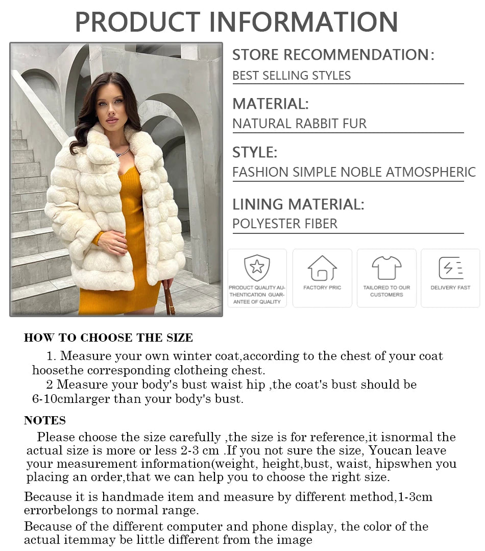 Winter Natural Rex Rabbit Fur Coat Women Short Fur Jackets Chinchilla Fur Best Seller Real Fur Jacket