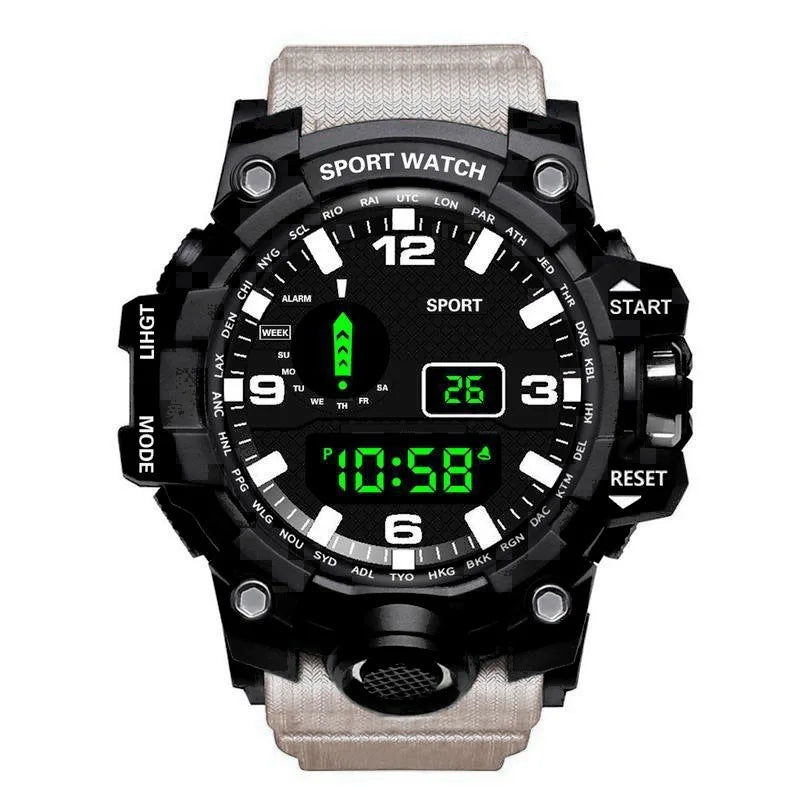New Multifunctional Electronic Watch for Men Casual Simple Sports Mens Watches Fashionable Wristwatch Accessories