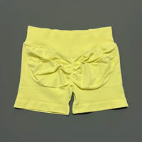 Gym Shorts Women Fitness Sports Biker Shorts High Waist And Waist Tightening Yoga Shorts Workout Scrunch Butt Seamless Leggings