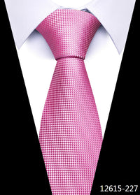 Newest Style 8 cm Necktie Man Blue Golden Striped Wedding Accessories Performance Tie Men Necktie Gravatas Fit Business