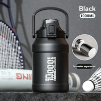 Thermos Water Bottle With Straw Handle Cup 316 Stainless Steel Flask Large Capacity Vacuum Insulated Tumbler