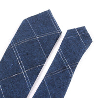 Cotton Skinny Tie For Men Women Casual Plaid Neck Tie For Party Business Wedding Neckties Adult Suit Slim Neck Ties For Gifts