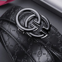 Men's designer belts luxury business belts high quality alloy buckle automatic buckle adjustable