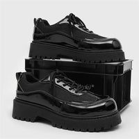 Shoes for Men High Quality Trend Casual Shoes Men Leather Original British Thick Sole Comfort Derby Shoes Sneaker Zapatos Hombre