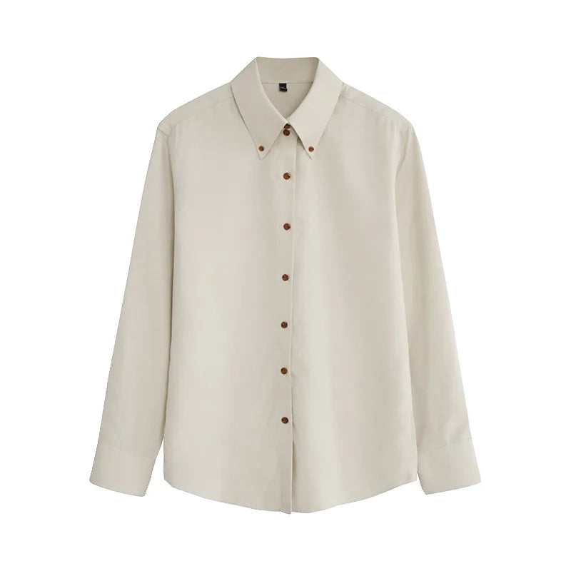 Spring New 2025 Long-sleeved Shirt for Men's Business British Style Gentleman Korean Style Slim Fit Trendy Cardigan