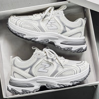 Sneakers, Men's Casual Sports Shoes, Suitable for Comfortable Wear All Year Round, with Lace-up Design, Low Top, Breathable