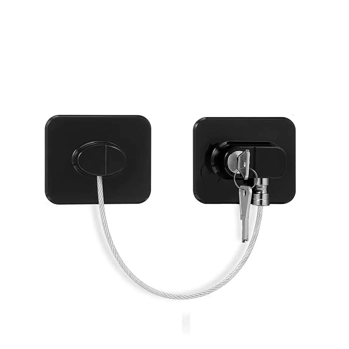 1Pcs Child Safety Lock - Multi-functional Cabinet Locks No Drill Needed for Refrigerator Lock Drawer& Closet  Window Lock Baby