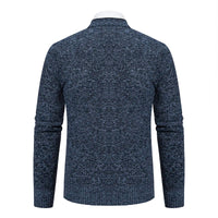 Men's knitted cardigan casual V-neck autumn and winter new sweater coat