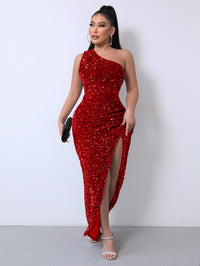 2023 Sexy New Fashion Dress For Women Party Dresses Sparkly Elegant Sexy Glitter Sequin Prom Gown