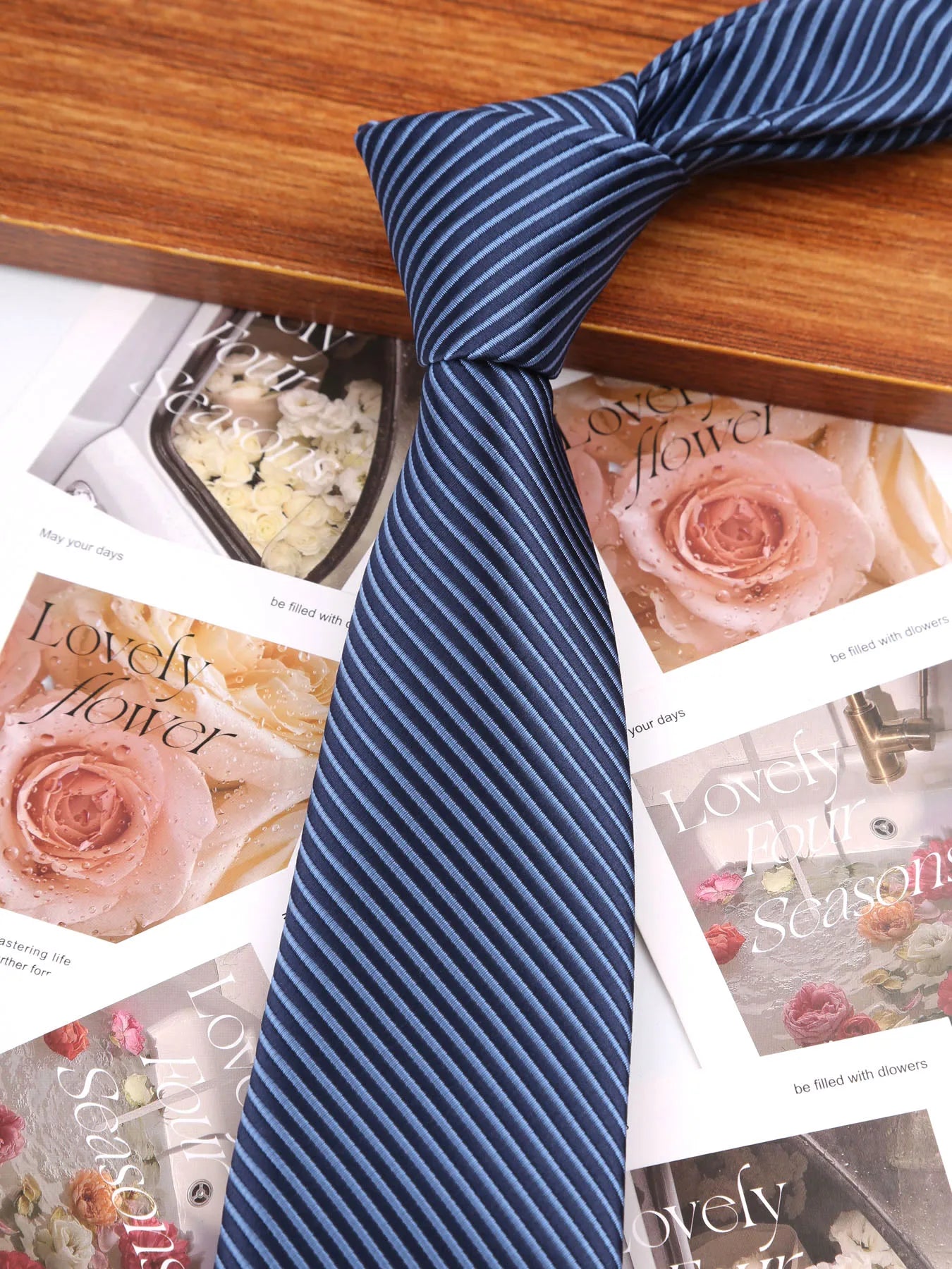 7.5/8CM Man Thin Tie Striped Necktie Men Business Formal Wedding Tie Navy Blue Black Neck Ties Fashion Shirt Necktie Accessories
