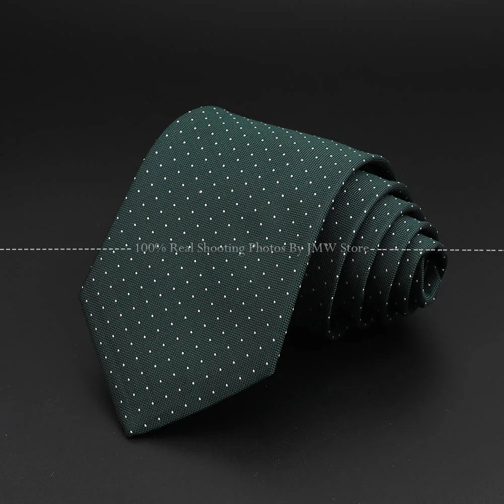 New Design Wedding Men Tie Green Solid Striped Paisley Flower Neckties Men Business Dropshipping Groom Collar Accessories Gift