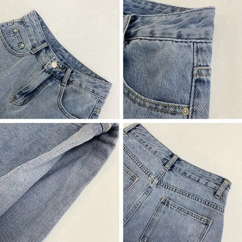 Ins Shorts Women Denim Vintage Summer Basic Simple All-match Hot Sale High Waist Leisure Ulzzang Ladies Streetwear Chic Classic