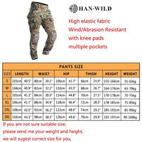 Men Combat Pants with Knee Pads Army Military Airsoft Tactical Men Work Pants Camouflage Multicam Trekking Hunting Clothes Mens