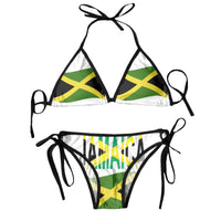 Sexy Brazilian Thong Bikini Mujer Swimwear Women 2023 Jamaica Flag Summer Beachwear