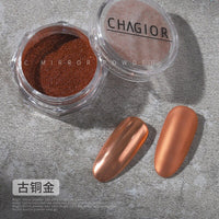 Metallic Magic Mirror Colorful Chameleon Nail Glitter Powder Super Smooth Nail Art Dust Manicure DIY Nail Decorations