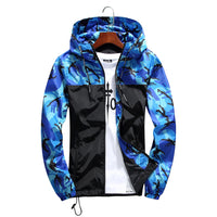 Spring Autumn Coat Men Jacket Camouflage Young Couples Outerwear Colorful Tops Clothes Casual Big Boys Jackets for Men MY015