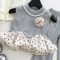 2025 Baby Girls Summer Clothing Set 3D flower ruffles T Shirts+pants,Fashion Kids Children Brithday Princess Clothes 소녀 세트